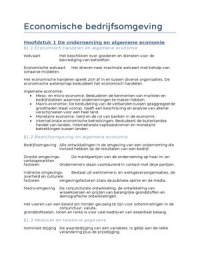 Economische Bedrijfsomgeving