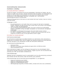 Samenvatting bijzonder bestuursrecht WMO / Participatiewet