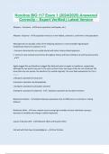Hondros BIO 117 Exam 1 (2024/2025) Answered Correctly – Expert Verified | Latest Version