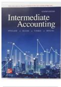 TEST BANK -- ISE INTERMEDIATE ACCOUNTING 11TH EDITION, DAVID SPICELAND . CHAPTER 1 - 41. ALL CHAPTERS INCLUDED.