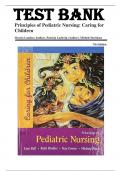 Test Bank For Principles Of Pediatric Nursing 7th Edition By Jane W Ball, Ruth C Bindler, Kay Cowen 