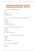 CNA Oregon State Exam / Revised Questions and Answers / Sure A+