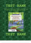 Test Bank for Professional Nursing Concepts Competencies for Quality Leadership 4th Edition by Anita Finkelman 9781284230888 Chapter 1-14 Complete Guide