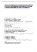 ATI RN COMPREHENSIVE PREDICTOR 2019 FORM A B AND C >> QUESTIONS AND ANSWERS }GRADED A+ UPDATED TESTBANK, DOWNLOAD TO A +