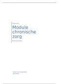 Module chronische zorgen