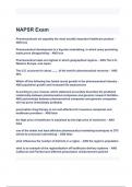 NAPSR Exam Questions and Answers 2024( A+ GRADED 100% VERIFIED).