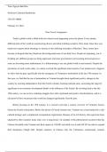 Time travel essay global history