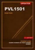 PVL1501 Updated Exam Pack (2024) MayJune [A+ Guaranteed] - Law of Persons
