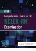 HESI - 7th Ed Comprehensive Review for the NCLEX-RN