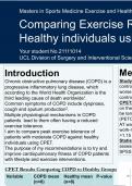 COPD CPET Exercise results