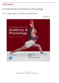 TEST BANK For Fundamentals of Anatomy and Physiology, 12th Edition by Frederic H Martini, All Chapters , Verified Newest Version