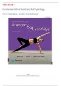 TEST BANK For Fundamentals of Anatomy and Physiology, 11th Edition by Frederic H Martini, All Chapters 1 - 29, Latest Edition 