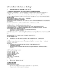 Introduction into Human Biology (H. 2, 4, 6, 7, 12, 22, 23, 40, 41, 50)