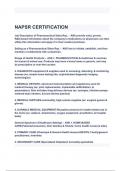 NAPSR CERTIFICATION EXAM QUESTIONS AND ANSWERS 2024( A+ GRADED 100% VERIFIED).