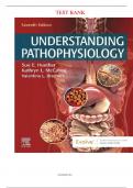 Test Bank for Understanding Pathophysiology, 7th Edition by Huether and McCance