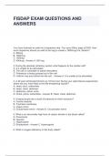 FISDAP EXAM QUESTIONS AND ANSWERS