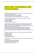 Kines Chp 4 Test Questions with Correct Answers.docx