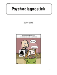 Samenvatting Psychodiagnostiek