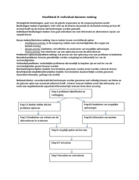 Samenvatting Tactical Control Finance de financiele functie beslissingen en planning H9, 10, 14, 16, 19 en 20