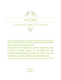 PYC3703 Summary