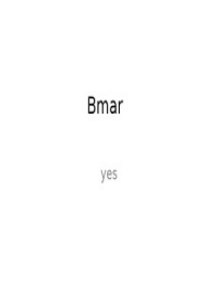 bmar notas