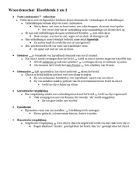 Samenvatting Nieuw Nederlands Vwo 3 Hoofdstuk 1 En 2 Woordenschat -  Nederlands Samenvattingen - Stuvia Us