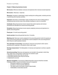 Finance 2 summary