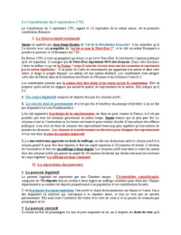 La Première constitution de la France