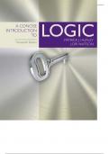 A concise introduction to Logic 13th edition Patrick J. Hurley