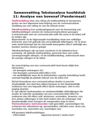 Samenvatting Tekstanalyse H11