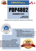 PDP4802 Assignment 3 (COMPLETE ANSWERS) 2024 (293611) - DUE 26 June 2024