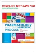 COMPLETE TEST BANK FOR Pharmacology and the Nursing Process 9th Edition by Linda Lane Lilley RN PhD (Author), latest Update 