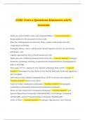 CGSC X100 z Questions &Answers 100% Accurate