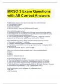 MRSO 3 Exam Questions with All Correct Answers.docx
