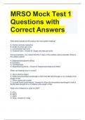 MRSO Mock Test 1 Questions with Correct Answers.docx