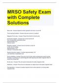 MRSO Safety Exam with Complete Solutions.docx