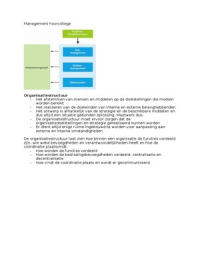 Management Hoorcolleges