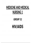 HIVAIDS ( Medicine I)