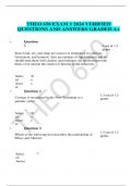 THEO 650 EXAM 1 2024 VERIFIED QUESTIONS AND ANSWERS GRADED A+
