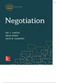 Negotiation 8th Edition by Roy Lewicki