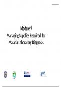 Module 9-Managing lab supplies