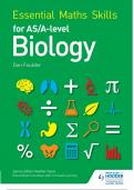 Essential Maths Skills for AS&A Level Biology