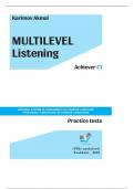 Multilevel Listening qisqa FRAGMENT