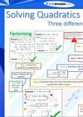 solving-quadratics-3-ways-1-1  - Questions with Explanations of Answers