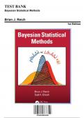 Solution Manual: Bayesian Statistical Methods, 1st Edition by Brian J. Reich - Chapters 1-7, 9781032093185 | Rationals Included