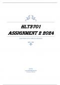 HLT3701 Assignment 2 2024