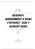RCE2601 Assignment 2 2024 (767038)