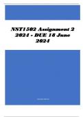 NST1502 Assignment 2 2024 - DUE 18 June 2024