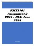 FMT3701 Assignment 2 2024 - DUE June 2024