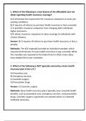 (Updated)AHIP  Module 3 with completed answers 100% correct.